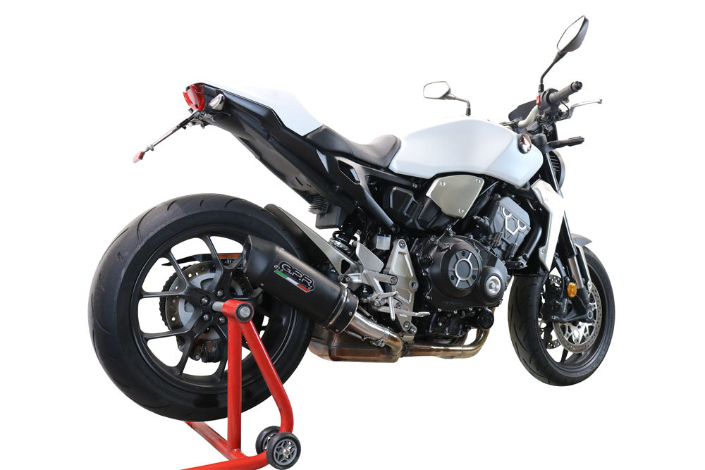 GPR-Exhaust---Furore-Evo4-Nero-Slip-on-for-CB-1000-R-from-2021-to-2024-dB-Killer-Link-Pipe