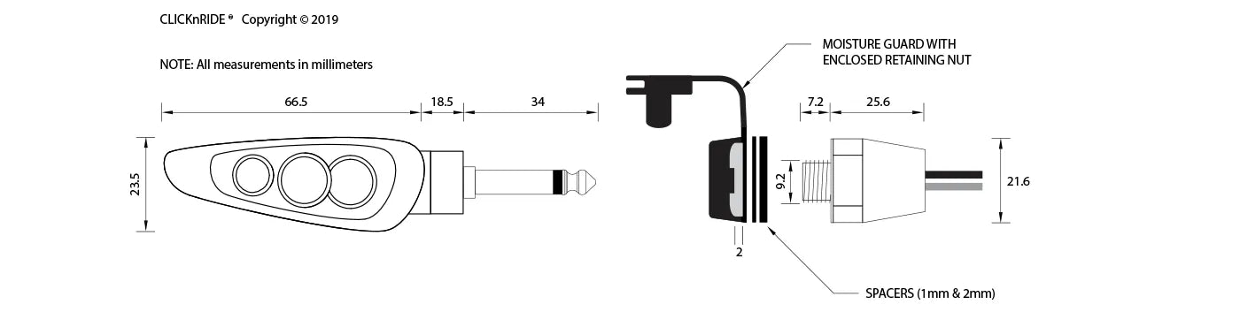 Click n Ride - Spare LED Lights