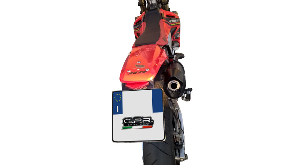 GPR-Exhaust---Furore-Nero-Slip-on-for-CRF-450-R-RX-from-2003-to-2003-dB-Killer-Link-Pipe