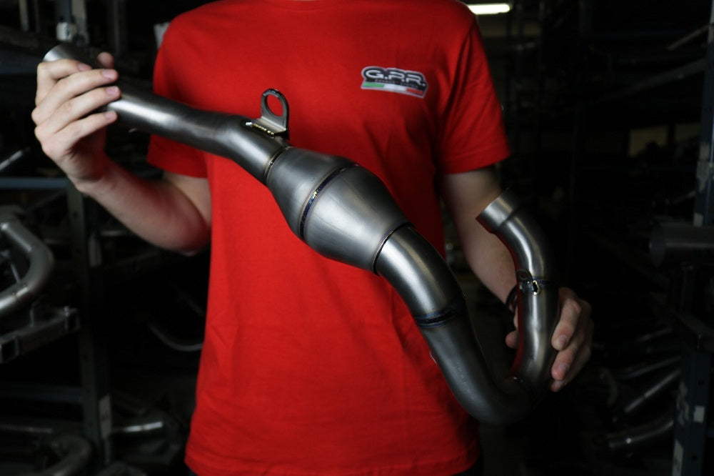 GPR-Exhaust---Pentacross-FULL-Titanium-Full-Line-for-SX-F-450-from-2023-to-2025-dB-Killer-Spark-Arrestor