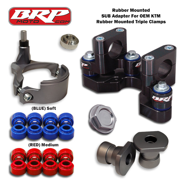 BRP - Rubber Mounted Kit Sub Mount for Husqvarna 125-501 (All 2024 Models)
