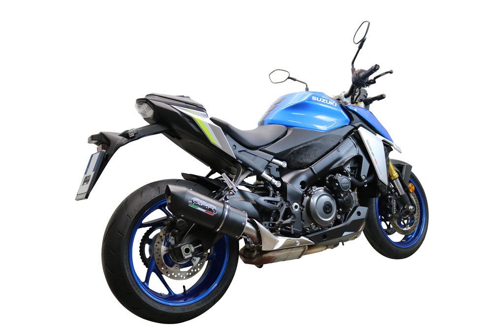 GPR-Exhaust---Furore-Evo4-Nero-Slip-on-for-Gsx-S-1000-from-2017-to-2020-dB-Killer-Link-Pipe