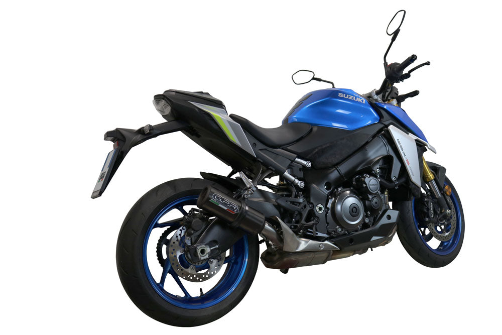 GPR-Exhaust---M3-Black-Titanium-Slip-on-for-Gsx-S-1000-GX-from-2024-to-2025-dB-Killer-Link-Pipe