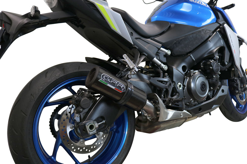 GPR-Exhaust---M3-Black-Titanium-Slip-on-for-Gsx-S-1000-F-from-2021-to-2025-dB-Killer-Link-Pipe