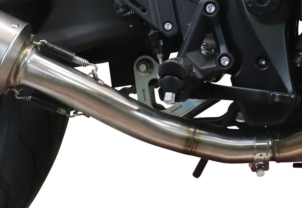 GPR-Exhaust---M3-Black-Titanium-RACING-Slip-on-for-500DSX-from-2021-to-2024-Link-Pipe