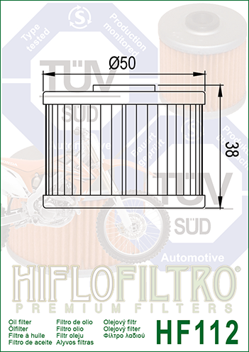 HiFlo - Oil Filter (HF112)