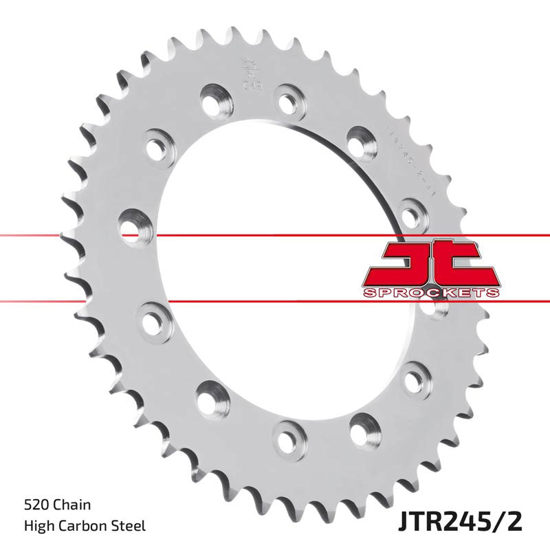 JT Sprockets - Steel Rear Sprocket For Yamaha & Honda (JTR245/2)