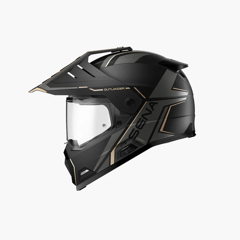 Sena - OUTLANDER Versatile Dual Sport Smart Motorcycle Helmet