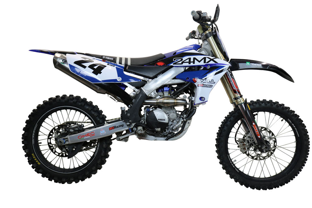 GPR-Exhaust---Pentacross-FULL-Titanium-Full-Line-for-YZ-250-F-from-2020-to-2025-dB-Killer-Spark-Arrestor