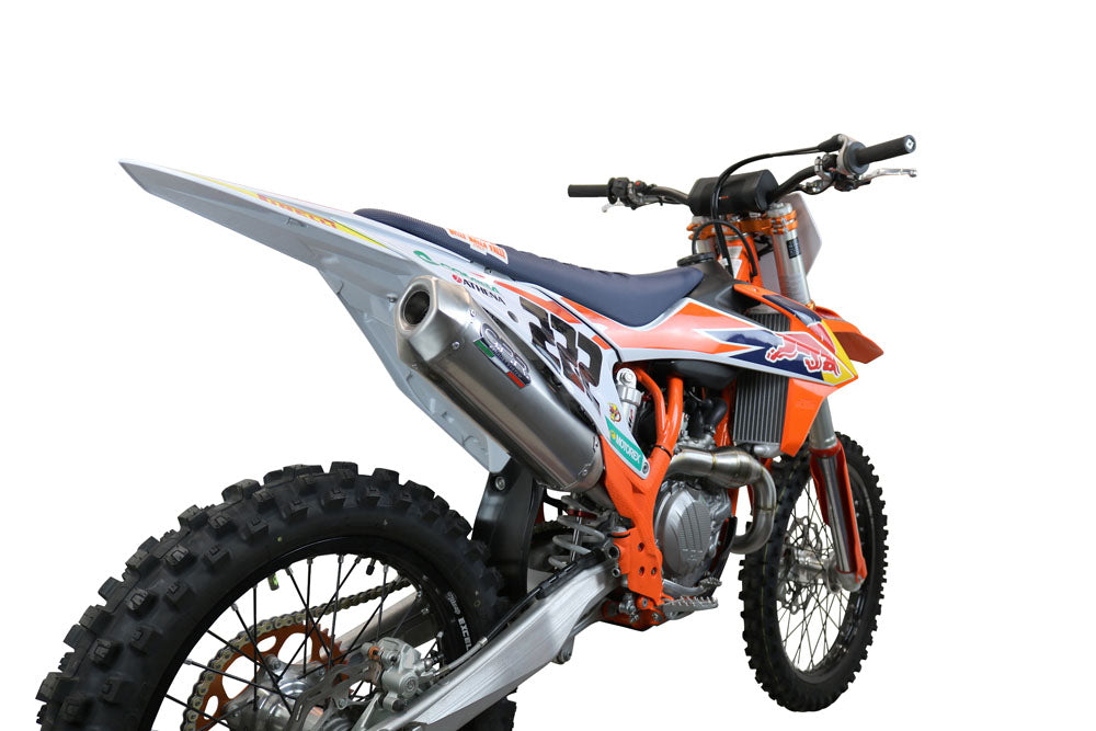 GPR-Exhaust---Pentacross-FULL-Titanium-Full-Line-for-MC-450F-from-2021-to-2023-dB-Killer-Spark-Arrestor