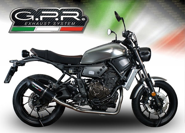 GPR-Exhaust---Furore-Nero-Full-Line-for-XSR-700-from-2021-to-2024-dB-Killer-Catalyst