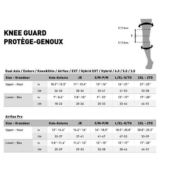 Leatt-KNEE GUARD REAFLEX HYBRID PRO BK 2XL 5024060884 6009554096792