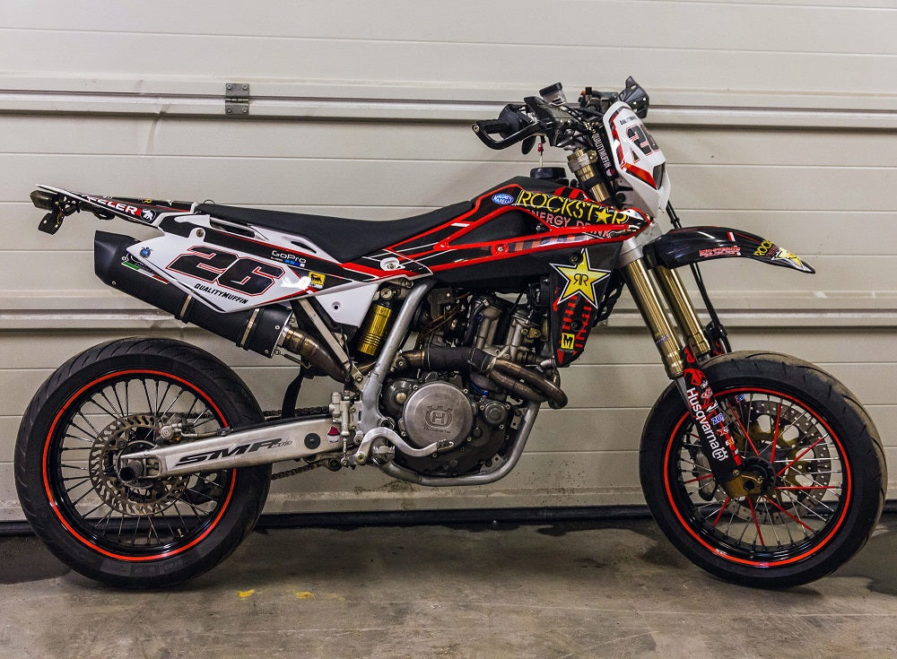 GPR-Exhaust---Furore-Poppy-Slip-on-for-SM-TE-450-from-2007-to-2007-dB-Killer-Link-Pipe