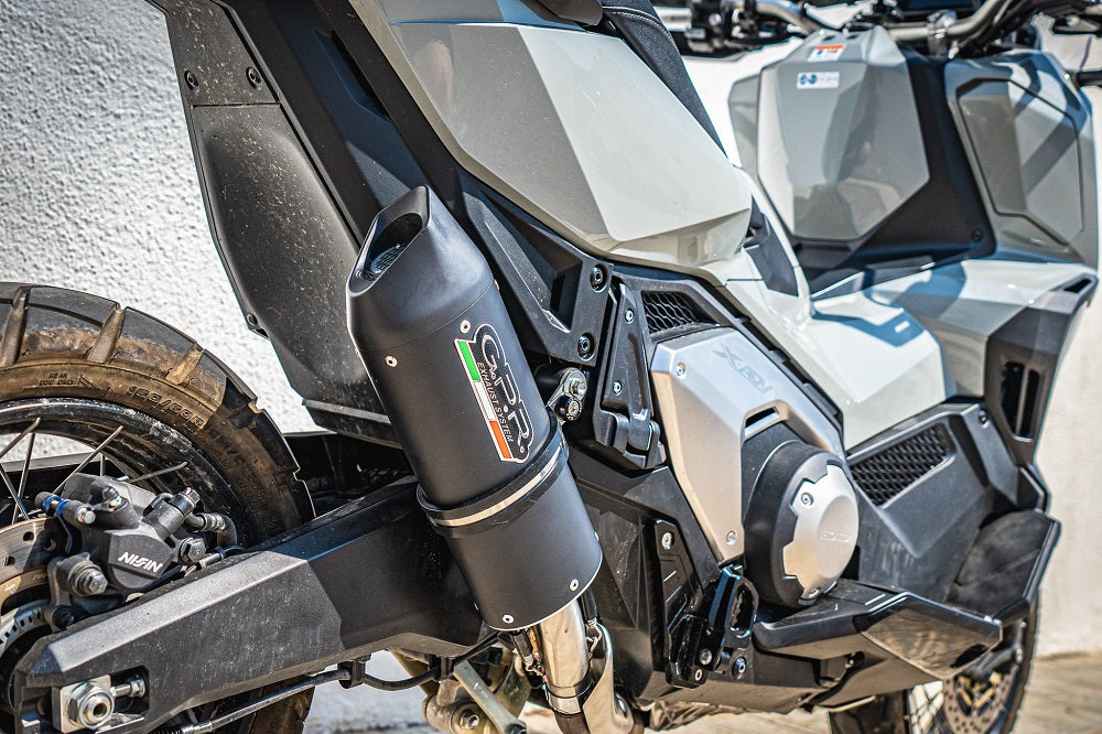 GPR-Exhaust---Furore-Evo4-Nero-Slip-on-for-Forza-750-from-2021-to-2024-dB-Killer-Link-Pipe