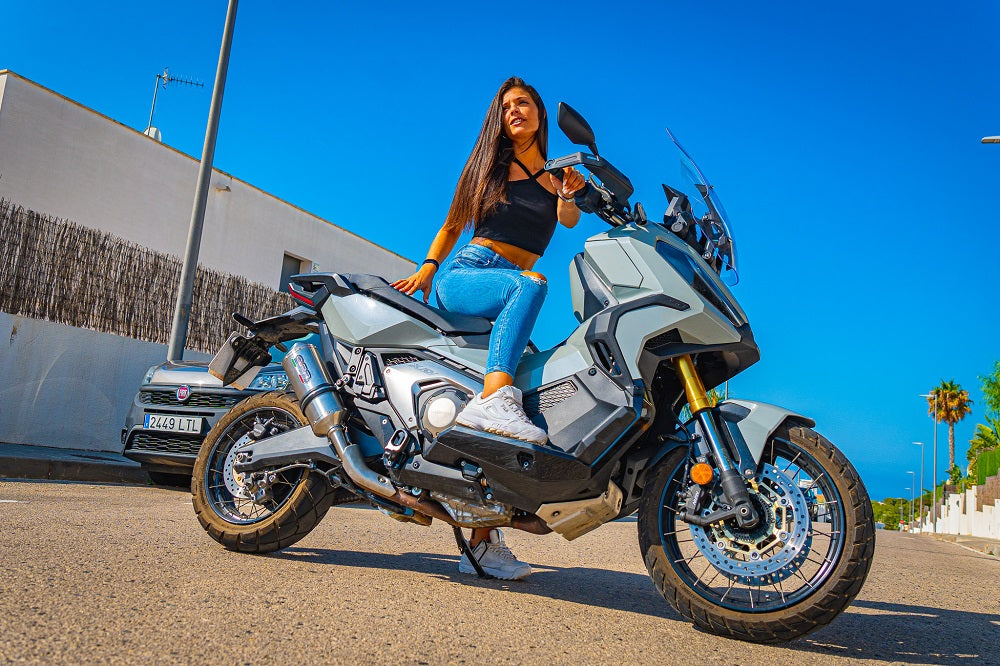 GPR-Exhaust---Satinox-Slip-on-for-Forza-750-from-2021-to-2024-dB-Killer-Link-Pipe