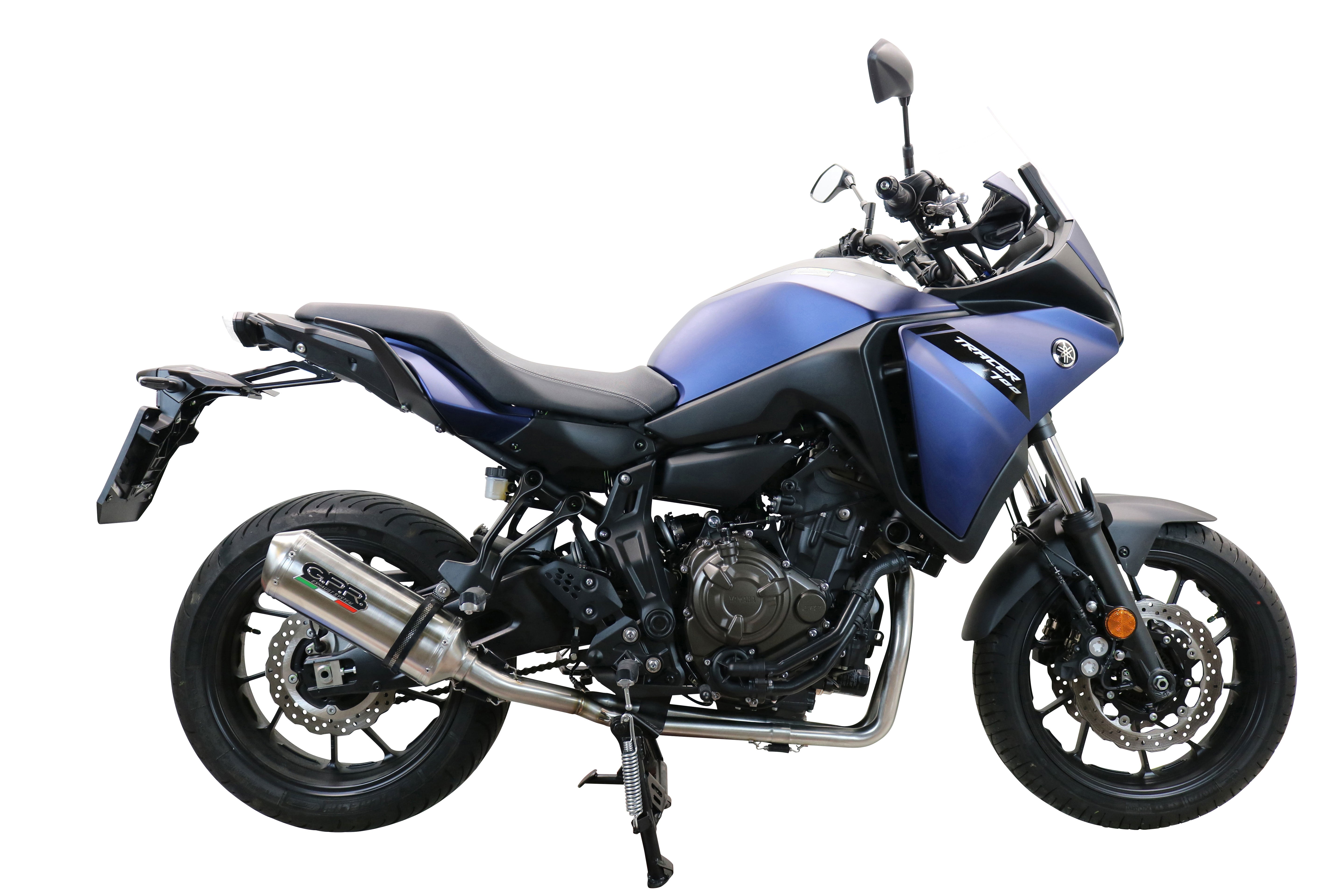 GPR-Exhaust---Satinox-Full-Line-for-Tracer-700-GT-from-2019-to-2020-dB-Killer-Catalyst