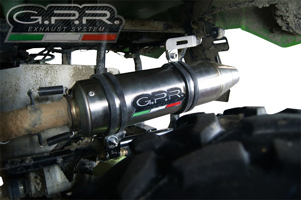 GPR-Exhaust---Deeptone-Atv-Silencer-to-install-with-original-manifold-for-TRV-700-from-2012-to-2016-dB-Killer-Link-Pipe