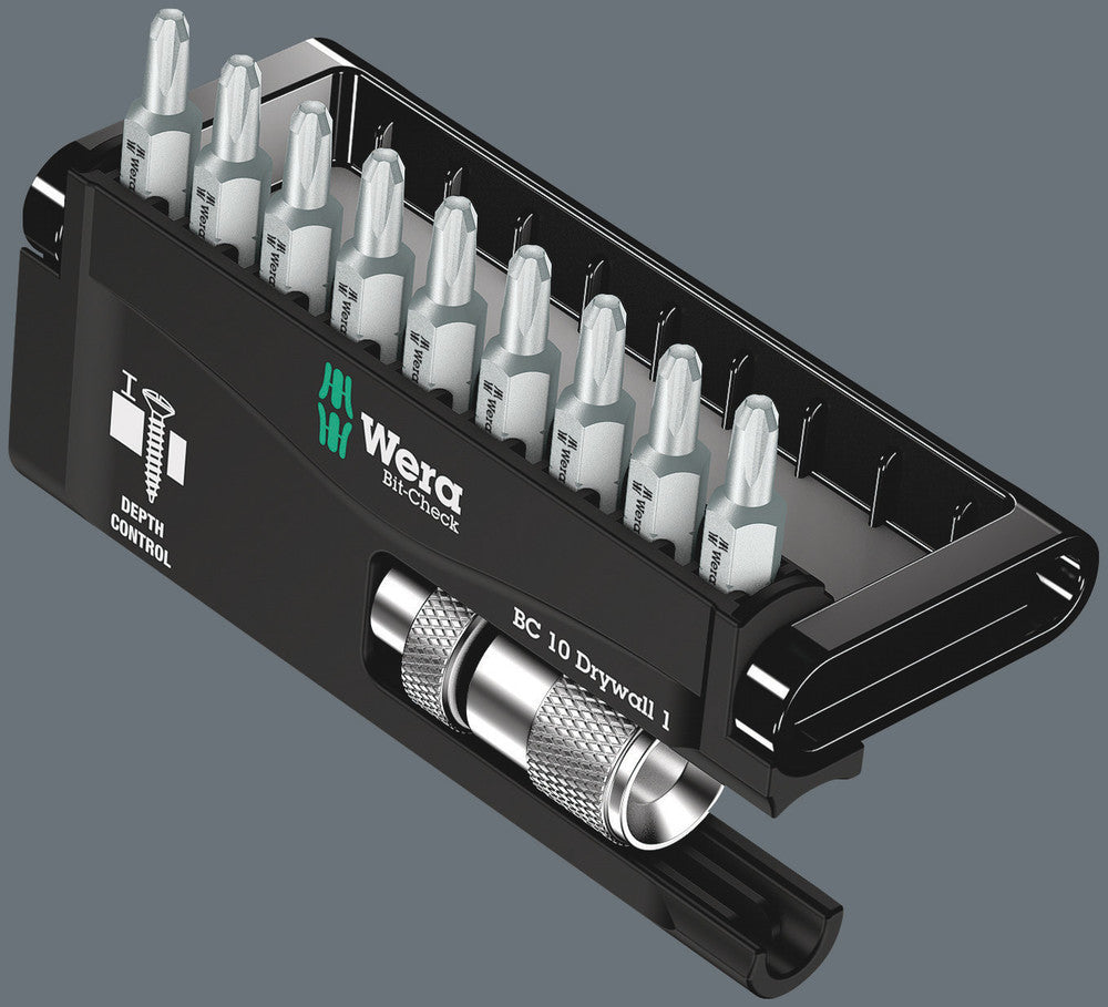 Wera Tools - Bit-Check 10 Drywall 1