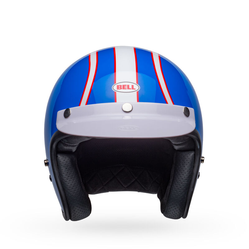 Bell Helmets - Custom 500 'Six Day McQueen' Open Face Helmet