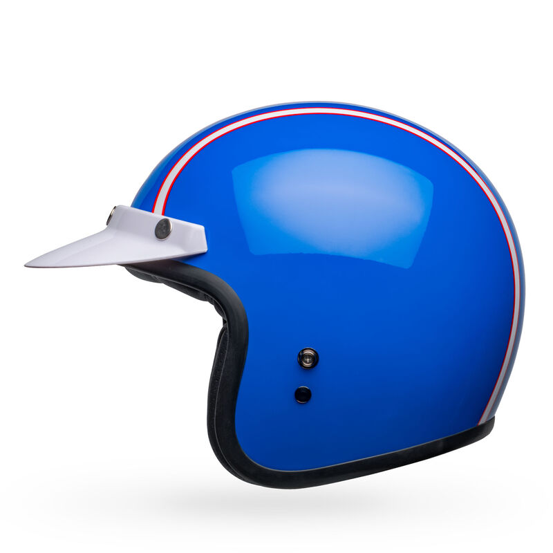 Bell Helmets - Custom 500 'Six Day McQueen' Open Face Helmet