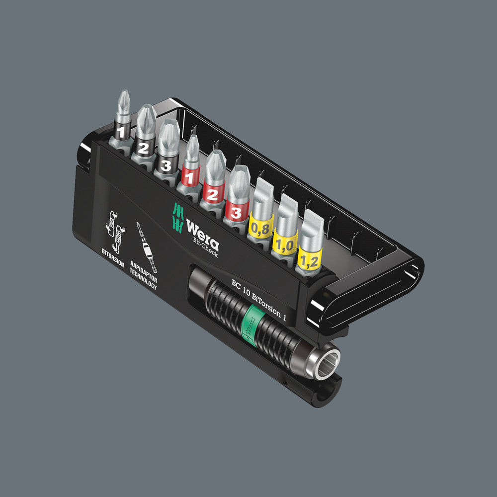 Wera Tools - Bit-Check 10 BiTorsion 1