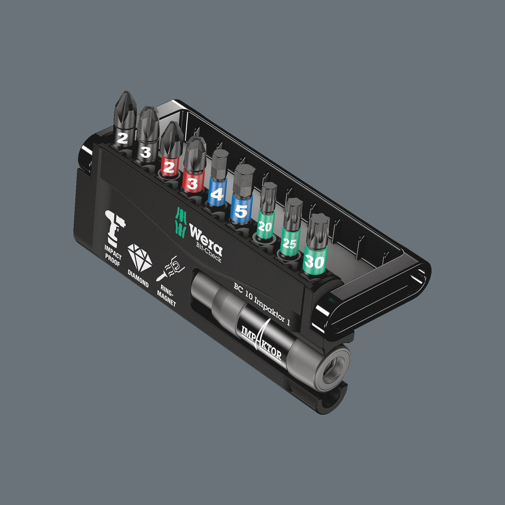 Wera Tools - Bit-Check 10 Impaktor 1 SB
