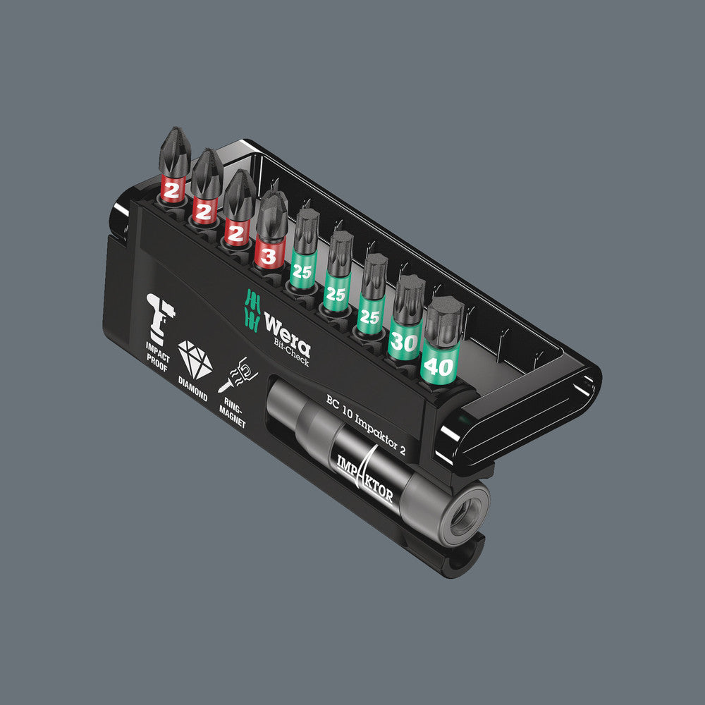 Wera Tools - Bit-Check 10 Impaktor 2