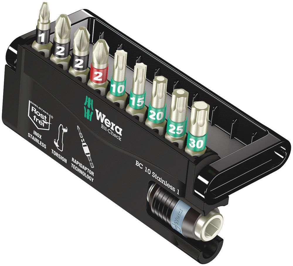 Wera Tools - Bit-Check 10 Stainless 1