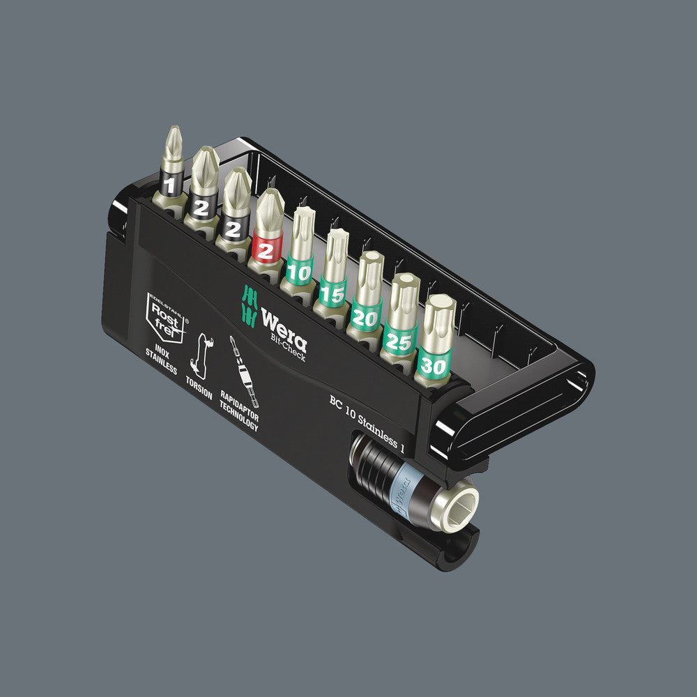 Wera Tools - Bit-Check 10 Stainless 1