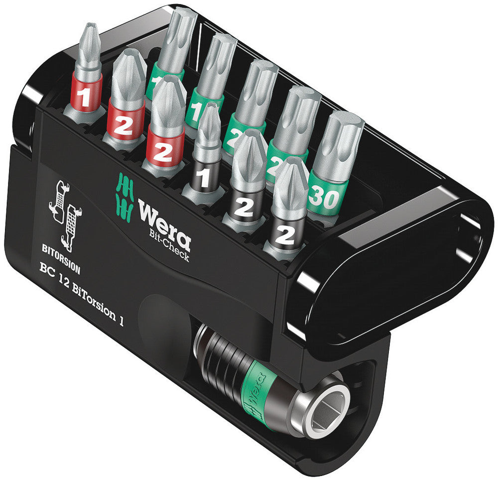 Wera Tools - Bit-Check 12 BiTorsion 1 SB