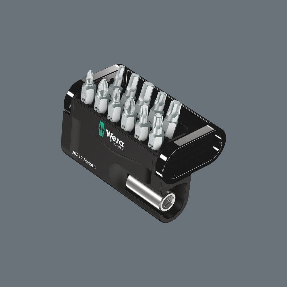 Wera Tools - Bit-Check 12 Metal 1 SB