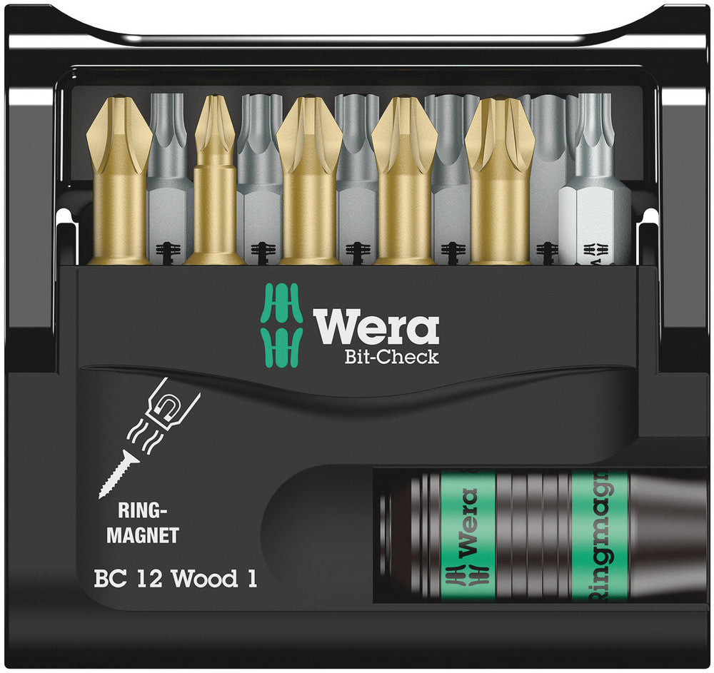 Wera Tools - Bit-Check 12 Wood 1