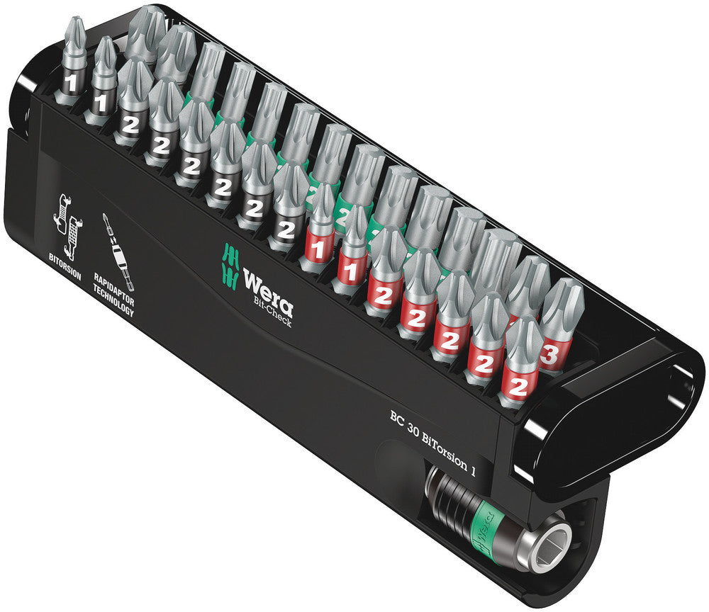 Wera Tools - Bit-Check 30 BiTorsion 1