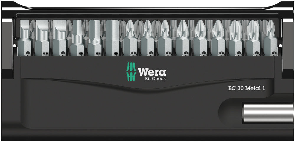 Wera Tools - Bit-Check 30 Metal 1