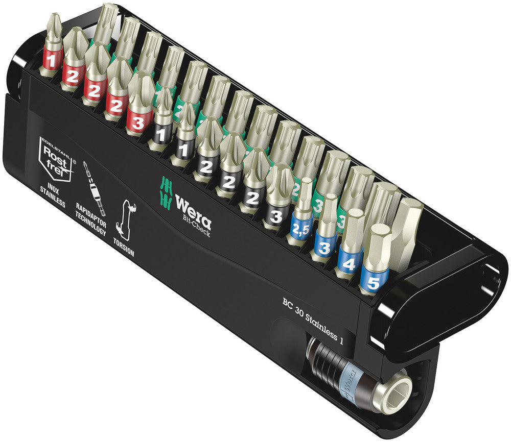 Wera Tools - Bit-Check 30 Stainless 1
