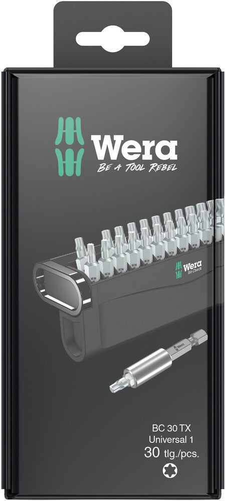 Wera Tools - Bit-Check 30 TX Universal 1 SB