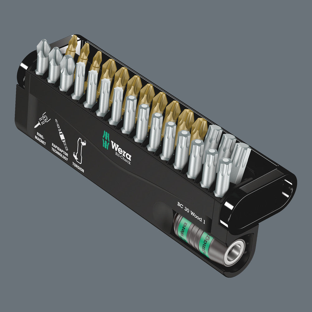 Wera Tools - Bit-Check 30 Wood 1
