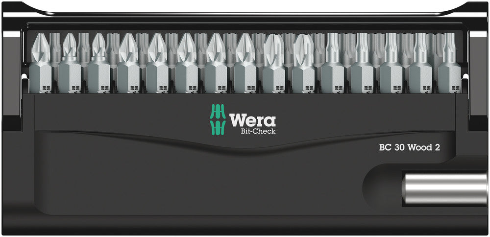 Wera Tools - Bit-Check 30 Wood 2