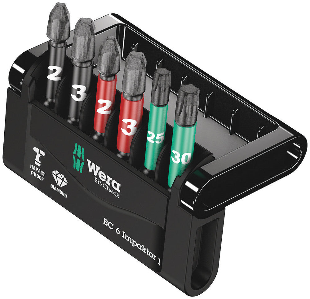 Wera Tools - Bit-Check 6 Impaktor 1