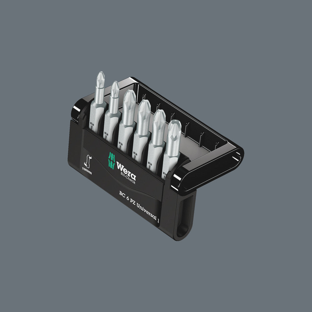 Wera Tools - Bit-Check 6 PZ Universal 1