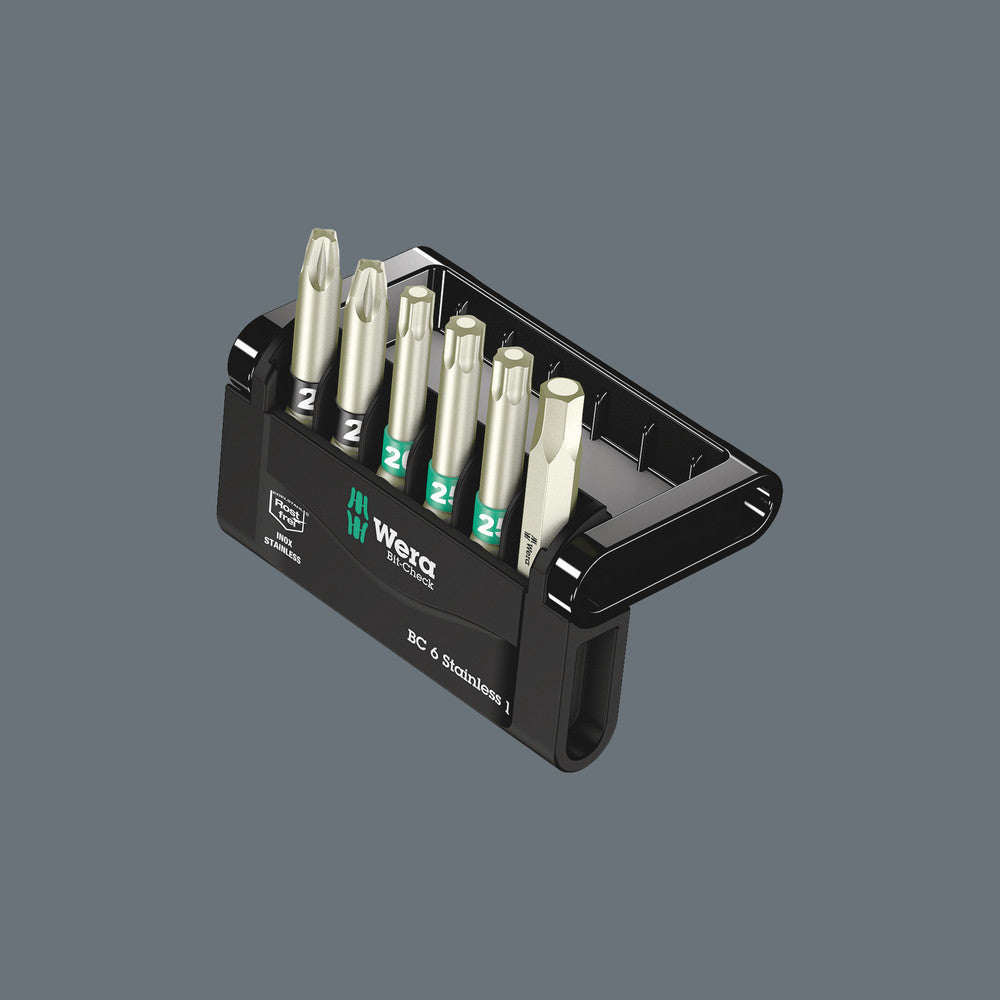 Wera Tools - Bit-Check 6 Stainless 1 SB