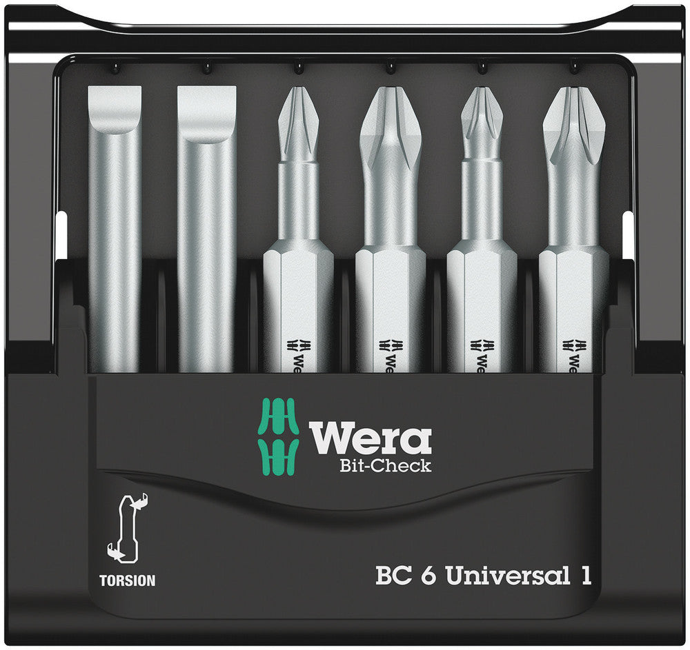 Wera Tools - Bit-Check 6 Universal 1