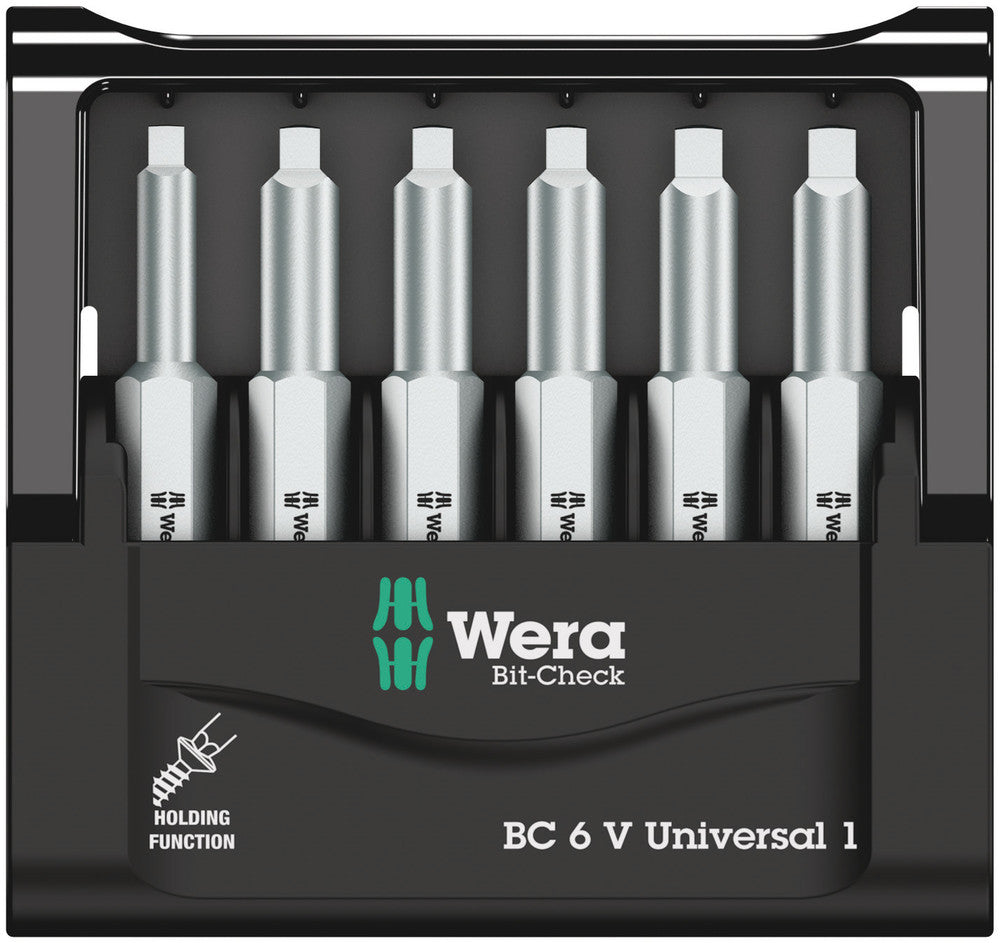 Wera Tools - Bit-Check 6 V Universal 1