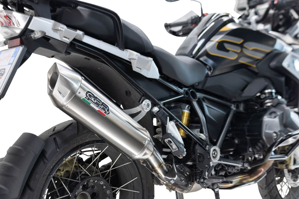 GPR-Exhaust---Furore-X-Acciaio-Inox-Slip-on-for-CRF-1100-L-Africa-TWIN-Adventure-Sport-from-2020-to-2025-dB-Killer-Link-Pipe