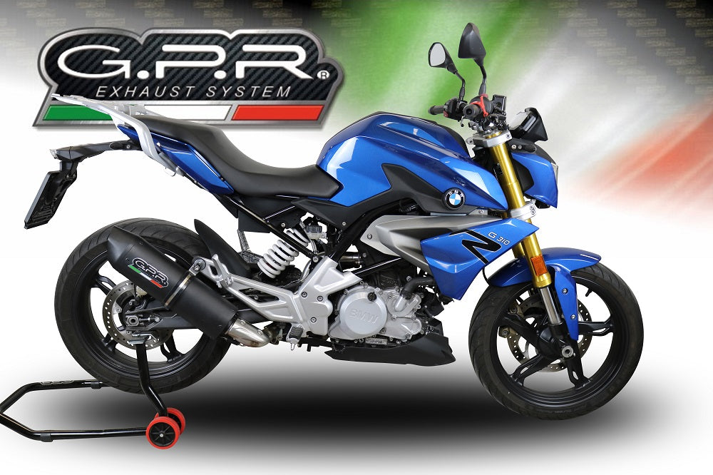 GPR-Exhaust---Furore-Evo4-Poppy-Full-Line-for-G-310-R-from-2017-to-2021-dB-Killer-Catalyst
