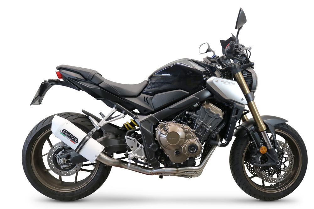 GPR-Exhaust---Albus-Evo4-Full-Line-for-CB-650-R-from-2021-to-2023-dB-Killer-Catalyst
