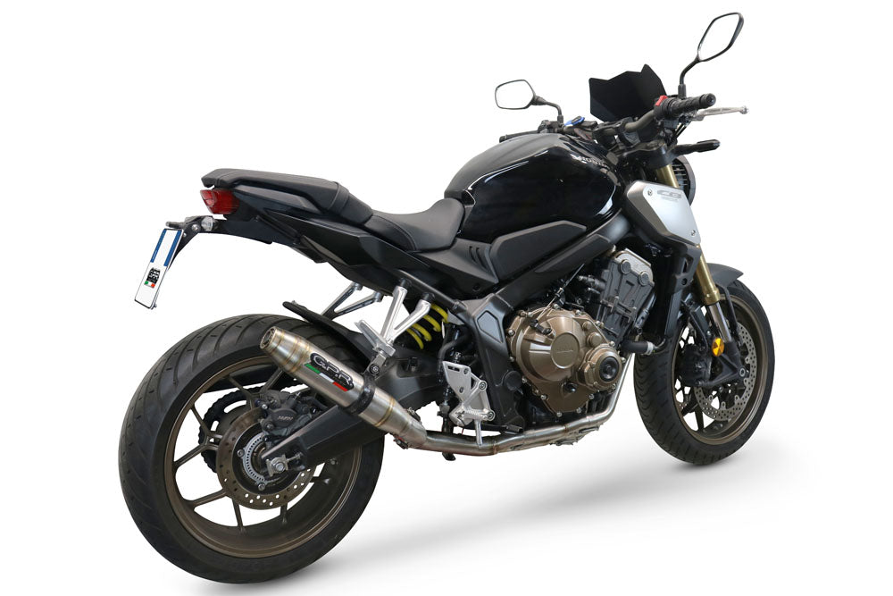 GPR-Exhaust---Deeptone-Inox-Full-Line-for-CBR-650-R-from-2019-to-2020-dB-Killer-Catalyst