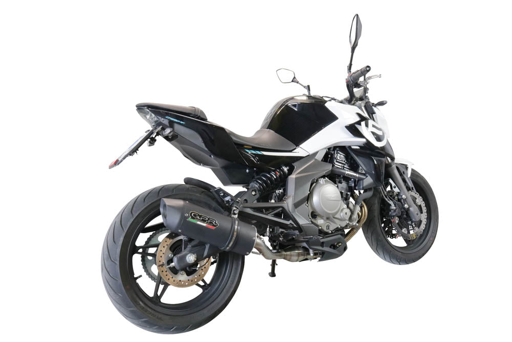 GPR-Exhaust---Furore-Evo4-Nero-Slip-on-for-650-MT-from-2021-to-2024-dB-Killer-Link-Pipe-Catalyst