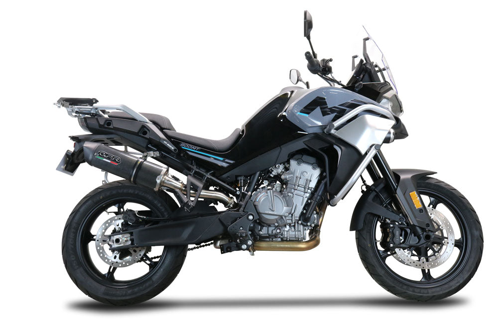 GPR-Exhaust---Furore-Evo4-Poppy-Slip-on-for-800-MT-Touring-from-2022-to-2024-dB-Killer-Link-Pipe
