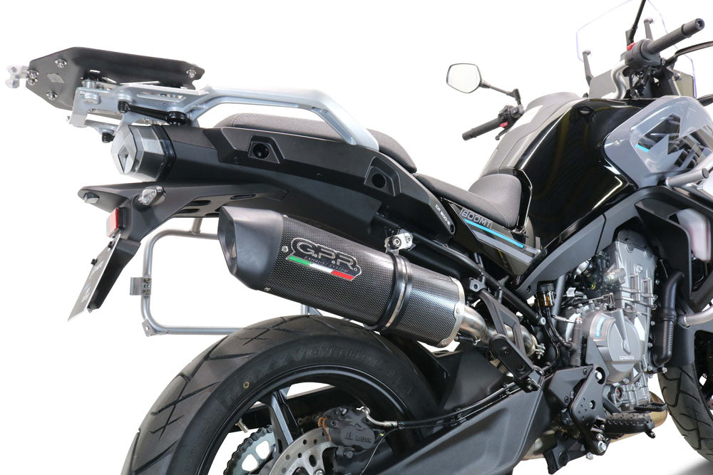 GPR-Exhaust---Furore-Evo4-Poppy-Slip-on-for-800-MT-Sport-from-2022-to-2024-dB-Killer-Link-Pipe